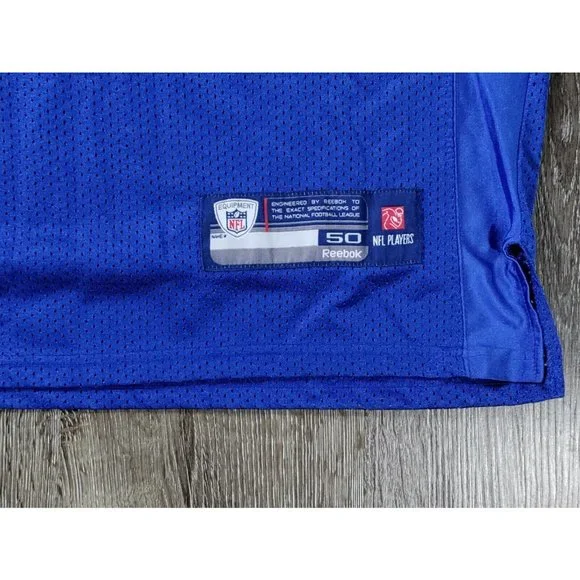 Reebok NFL Jersey Size 50 Mens On Field Manning #18 Captain Indianapolis Colts - Picture 6 of 7